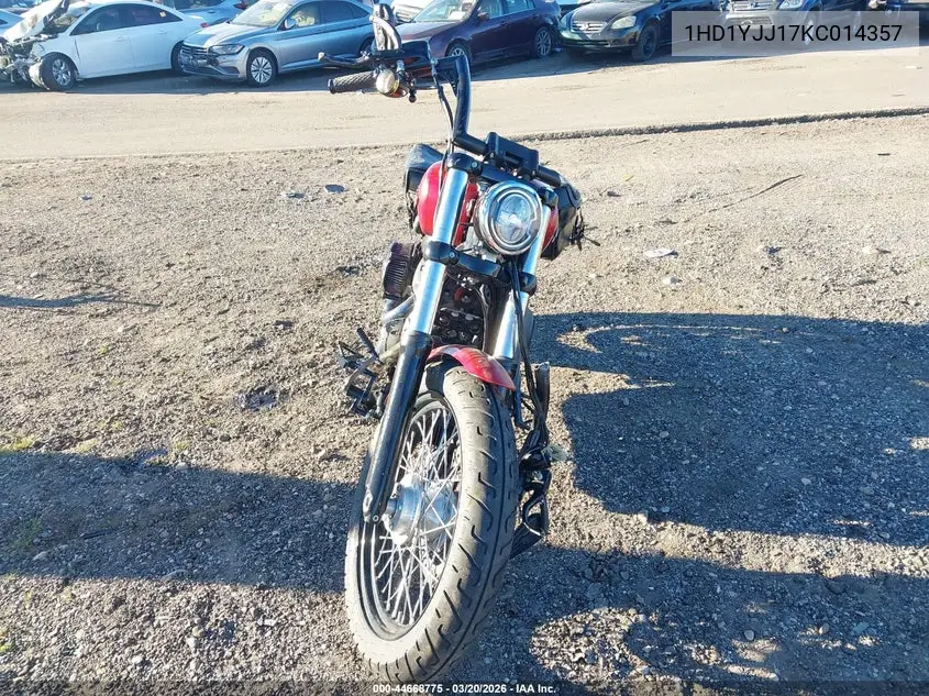 2019 Harley-Davidson Fxbb VIN: 1HD1YJJ17KC014357 Lot: 44668775