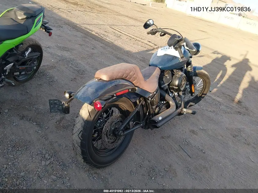 2019 Harley-Davidson Fxbb VIN: 1HD1YJJ39KC019836 Lot: 45101092