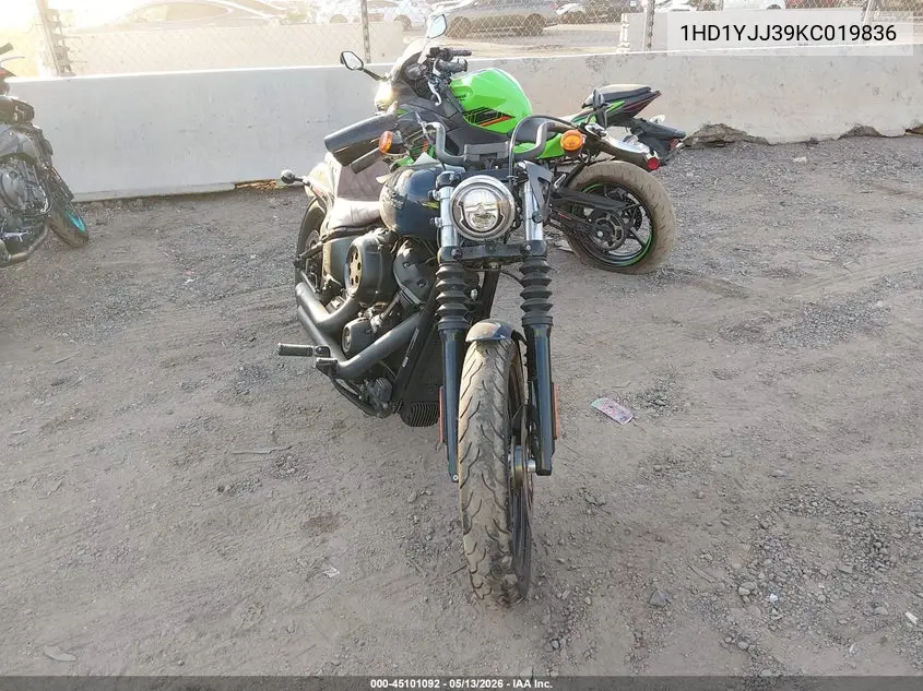 2019 Harley-Davidson Fxbb VIN: 1HD1YJJ39KC019836 Lot: 45101092