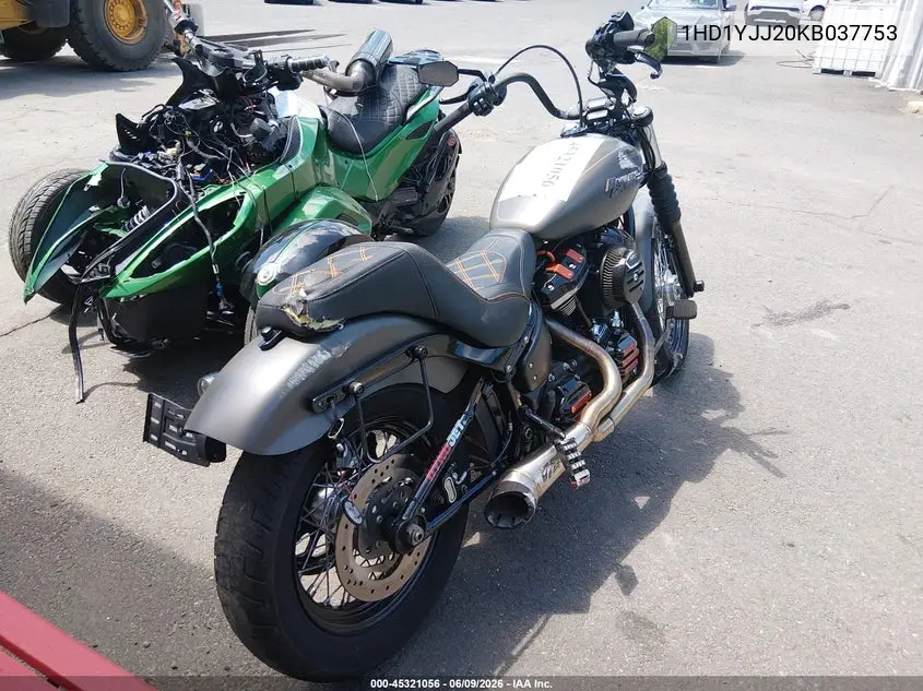 2019 Harley-Davidson Fxbb VIN: 1HD1YJJ20KB037753 Lot: 45321056