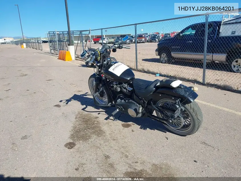 2019 Harley-Davidson Fxbb VIN: 1HD1YJJ28KB064201 Lot: 45582814