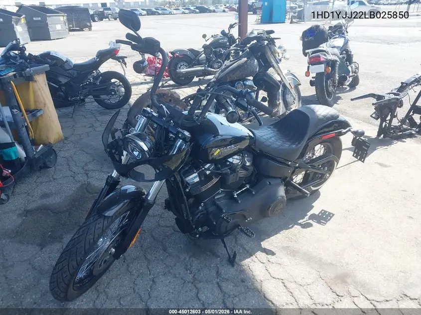 2020 Harley-Davidson Fxbb VIN: 1HD1YJJ22LB025850 Lot: 45012603