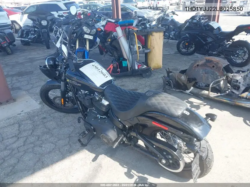 2020 Harley-Davidson Fxbb VIN: 1HD1YJJ22LB025850 Lot: 45012603