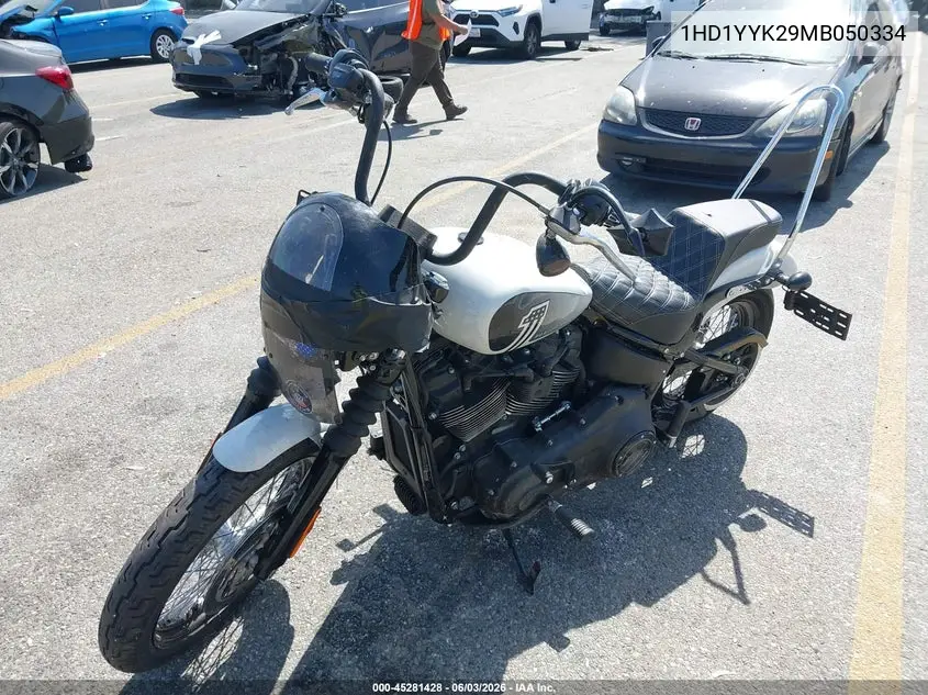 2021 Harley-Davidson Fxbbs VIN: 1HD1YYK29MB050334 Lot: 45281428