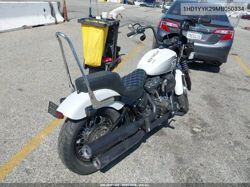 2021 Harley-Davidson Fxbbs VIN: 1HD1YYK29MB050334 Lot: 45281428