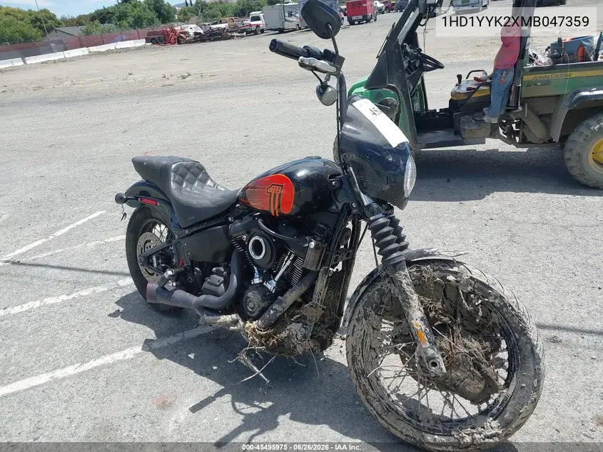 2021 Harley-Davidson Fxbbs VIN: 1HD1YYK2XMB047359 Lot: 45495975