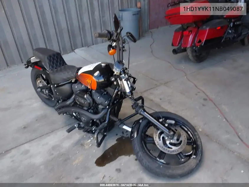 2022 Harley-Davidson Fxbbs VIN: 1HD1YYK11NB049087 Lot: 44863975