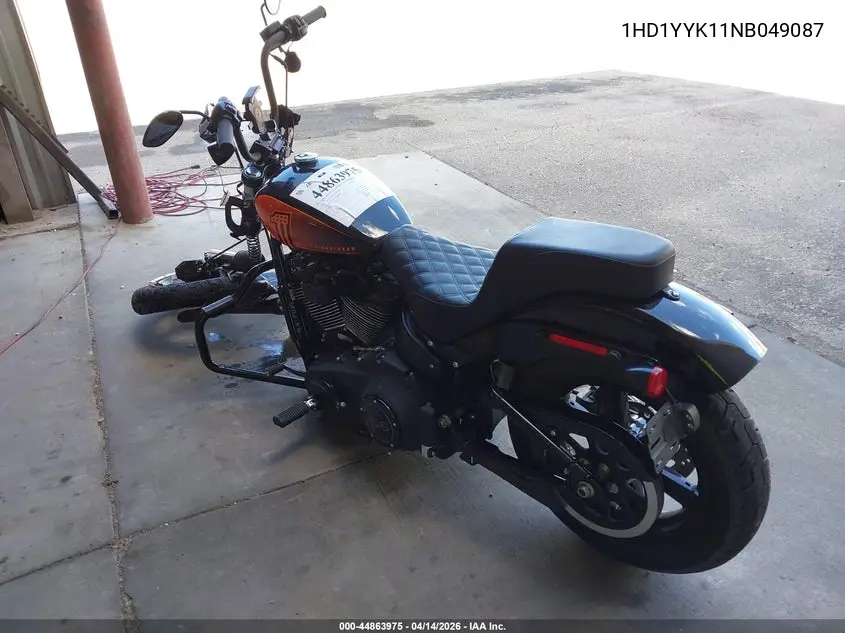2022 Harley-Davidson Fxbbs VIN: 1HD1YYK11NB049087 Lot: 44863975