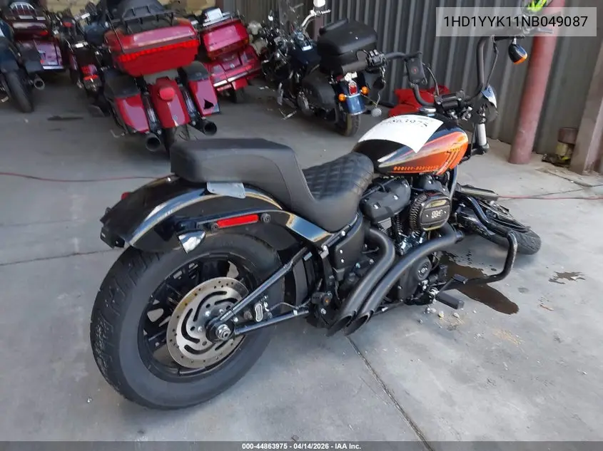 2022 Harley-Davidson Fxbbs VIN: 1HD1YYK11NB049087 Lot: 44863975
