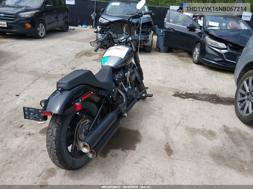 2022 Harley-Davidson Fxbbs VIN: 1HD1YYK16NB067214 Lot: 45158027