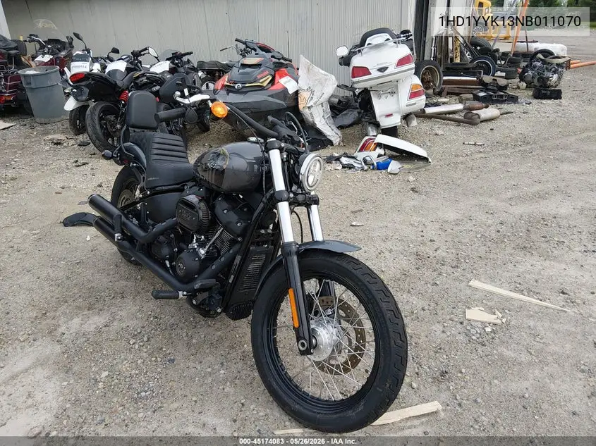 2022 Harley-Davidson Fxbbs VIN: 1HD1YYK13NB011070 Lot: 45174083