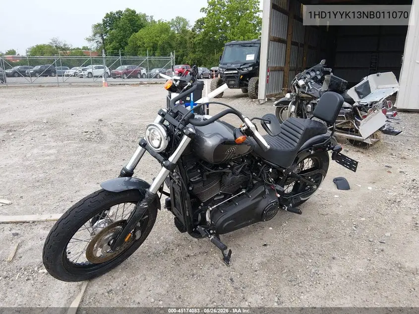 2022 Harley-Davidson Fxbbs VIN: 1HD1YYK13NB011070 Lot: 45174083