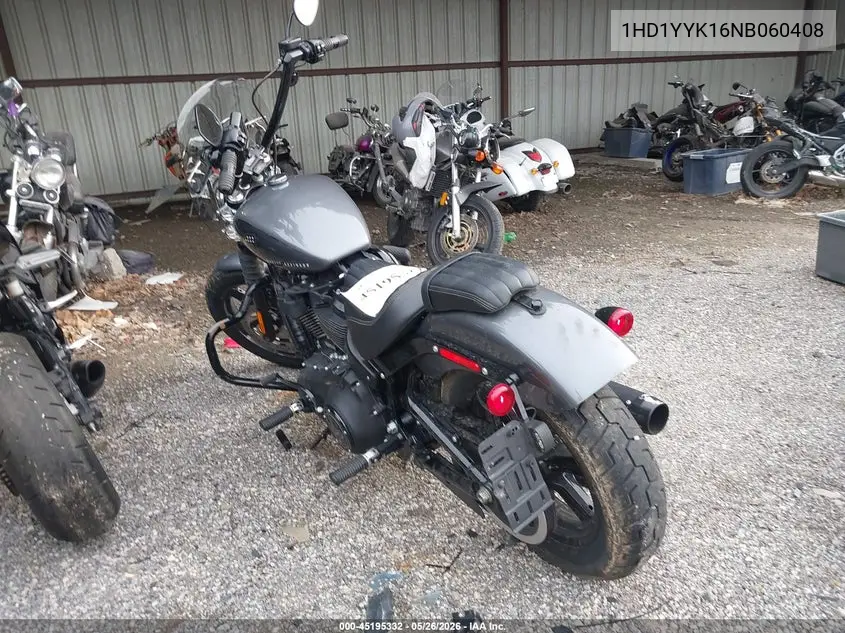 2022 Harley-Davidson Fxbbs VIN: 1HD1YYK16NB060408 Lot: 45195332