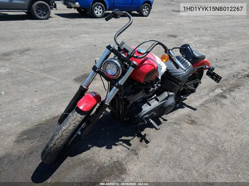 2022 Harley-Davidson Fxbbs VIN: 1HD1YYK15NB012267 Lot: 45208713