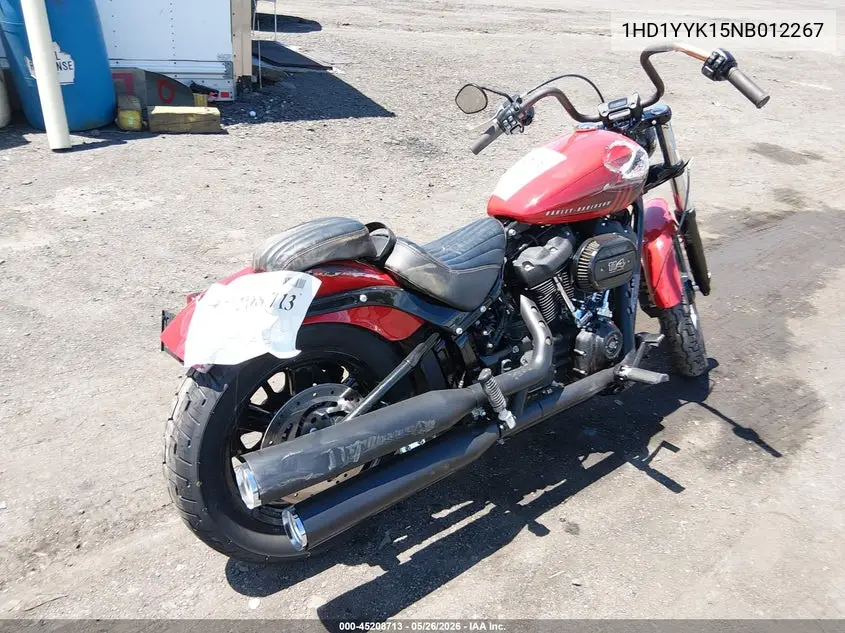 2022 Harley-Davidson Fxbbs VIN: 1HD1YYK15NB012267 Lot: 45208713