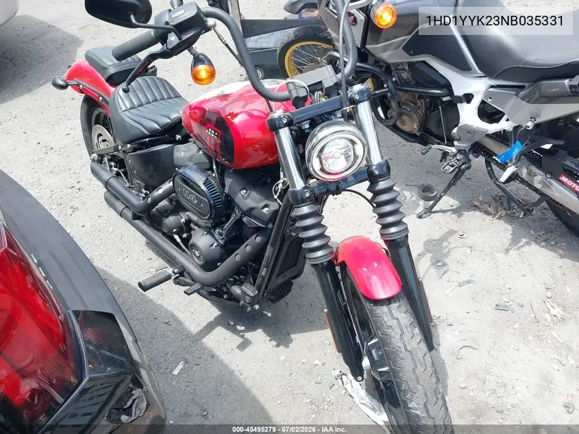 2022 Harley-Davidson Fxbbs VIN: 1HD1YYK23NB035331 Lot: 45495279