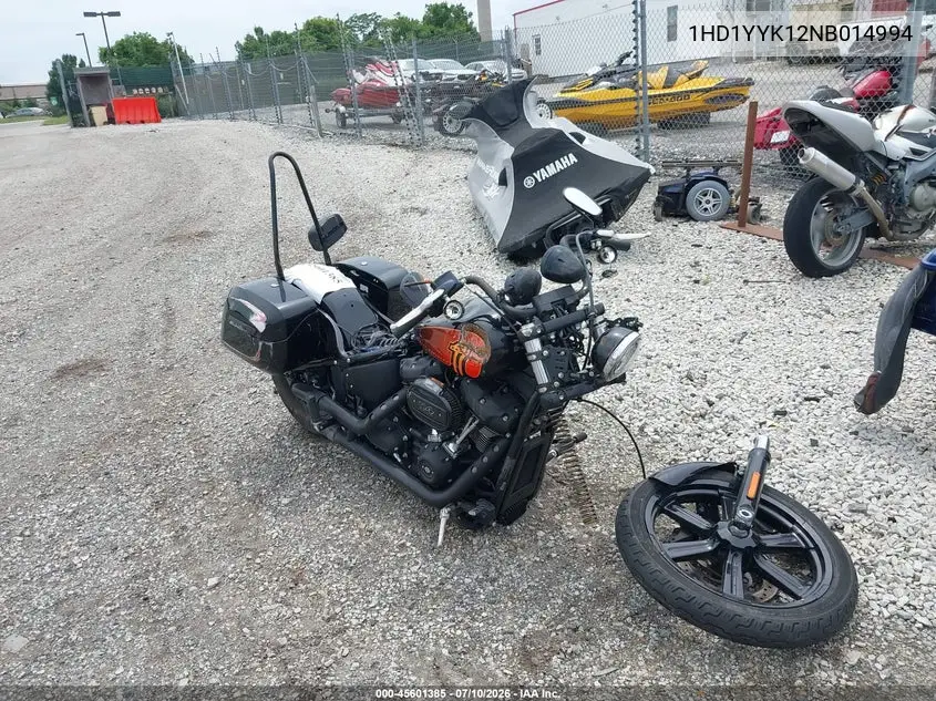 2022 Harley-Davidson Fxbbs VIN: 1HD1YYK12NB014994 Lot: 45601385