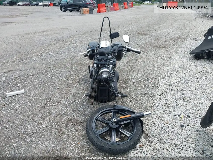 2022 Harley-Davidson Fxbbs VIN: 1HD1YYK12NB014994 Lot: 45601385