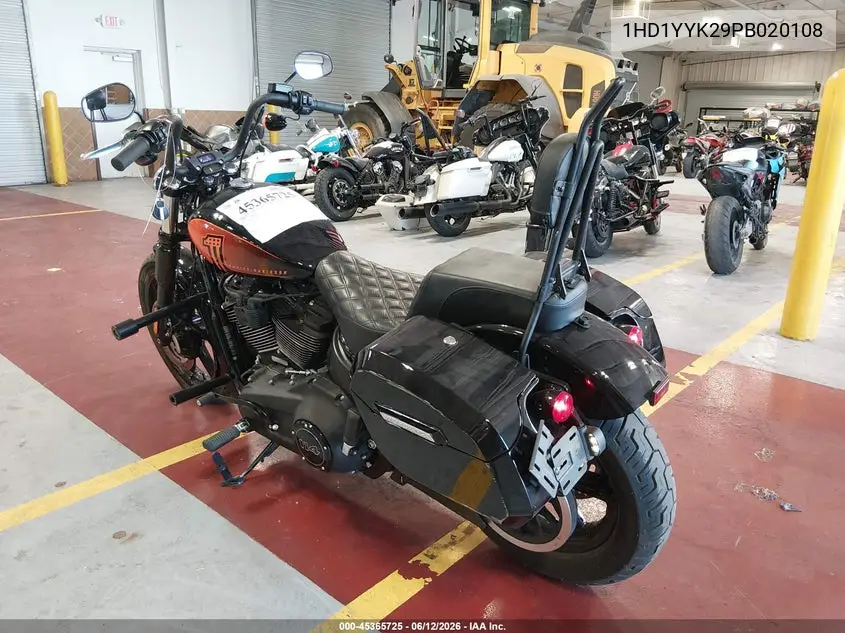 2023 Harley-Davidson Fxbbs VIN: 1HD1YYK29PB020108 Lot: 45365725