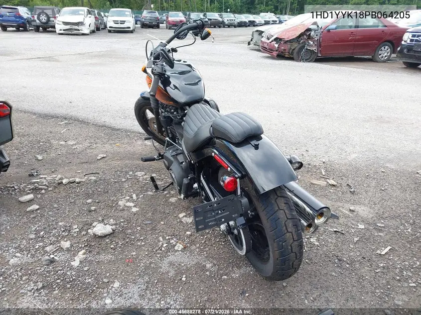 2023 Harley-Davidson Fxbbs VIN: 1HD1YYK18PB064205 Lot: 45688278