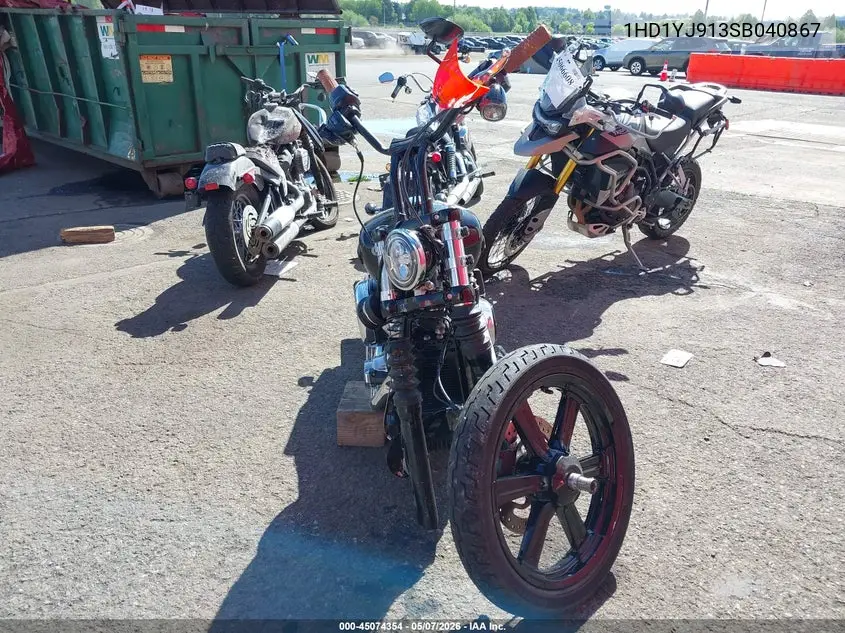 2025 Harley-Davidson Fxbb VIN: 1HD1YJ913SB040867 Lot: 45074354
