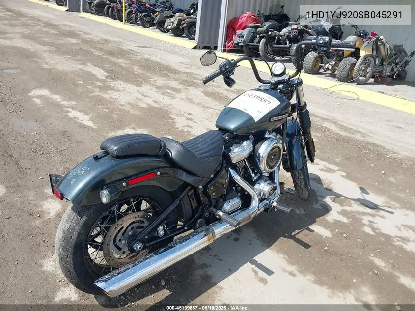 2025 Harley-Davidson Fxbb VIN: 1HD1YJ920SB045291 Lot: 45139857