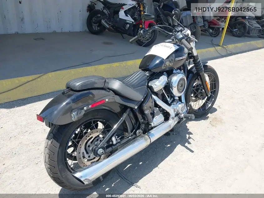 2025 Harley-Davidson Fxbb VIN: 1HD1YJ927SB042565 Lot: 45293601