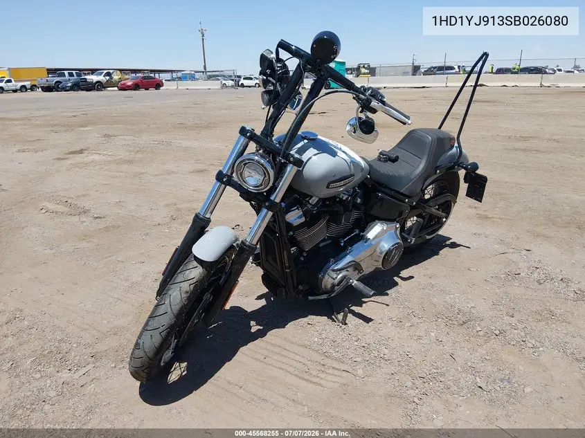 2025 Harley-Davidson Fxbb VIN: 1HD1YJ913SB026080 Lot: 45568255