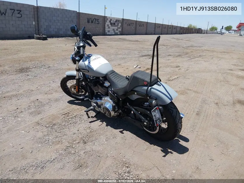 2025 Harley-Davidson Fxbb VIN: 1HD1YJ913SB026080 Lot: 45568255