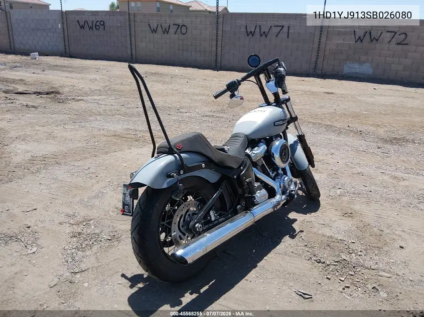 2025 Harley-Davidson Fxbb VIN: 1HD1YJ913SB026080 Lot: 45568255