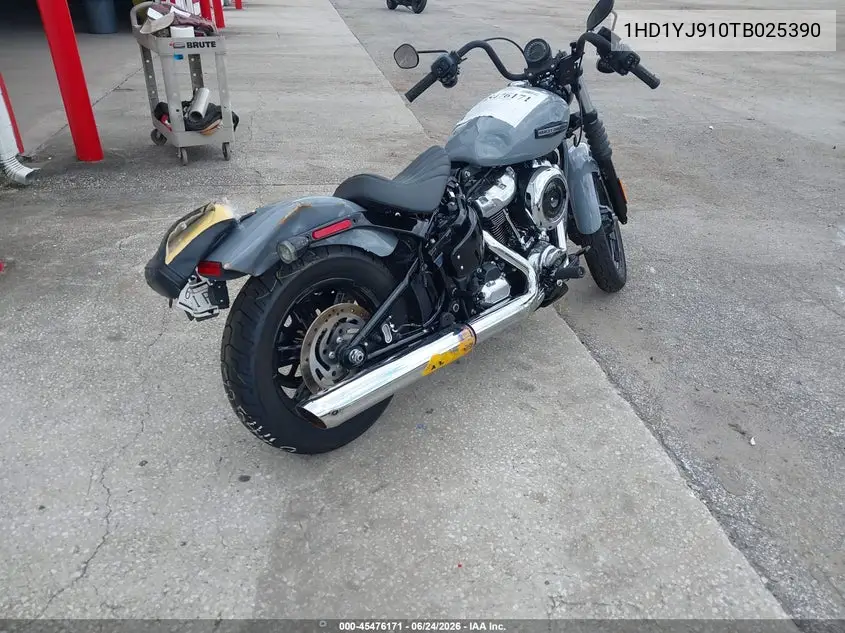 2026 Harley-Davidson Fxbb VIN: 1HD1YJ910TB025390 Lot: 45476171
