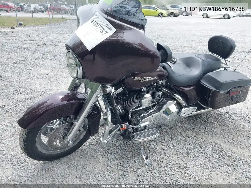 2006 Harley-Davidson Flhxi VIN: 1HD1KBW186Y616788 Lot: 44897787