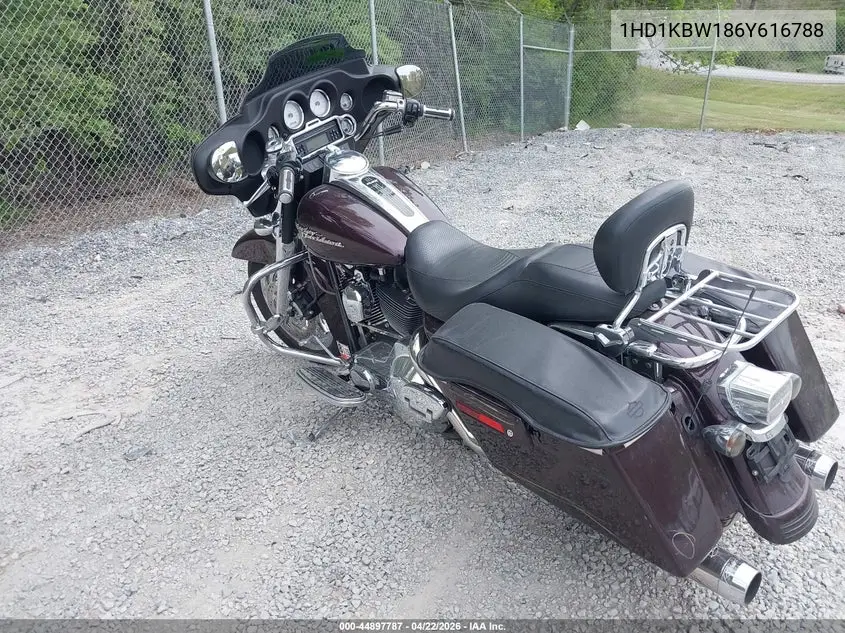 2006 Harley-Davidson Flhxi VIN: 1HD1KBW186Y616788 Lot: 44897787