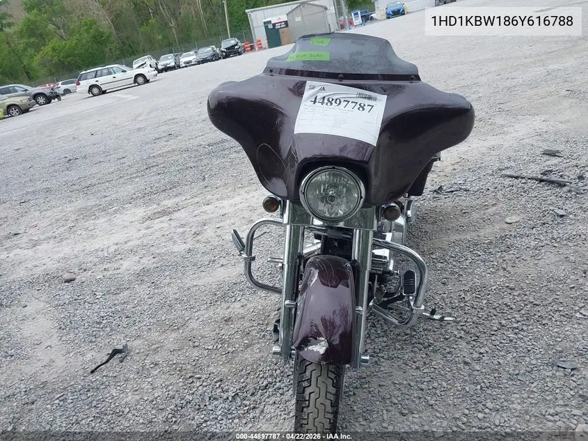 2006 Harley-Davidson Flhxi VIN: 1HD1KBW186Y616788 Lot: 44897787