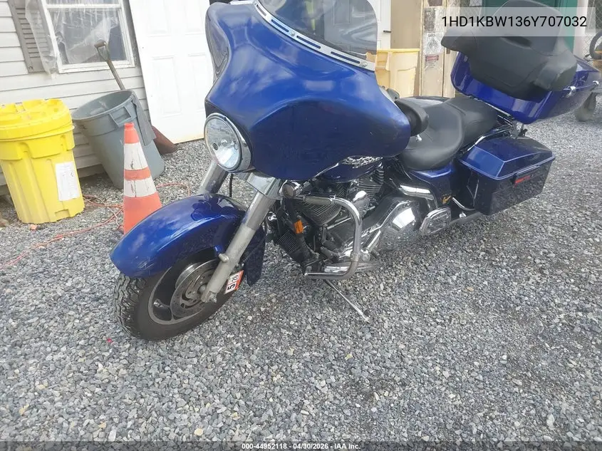 2006 Harley-Davidson Flhxi VIN: 1HD1KBW136Y707032 Lot: 44952118