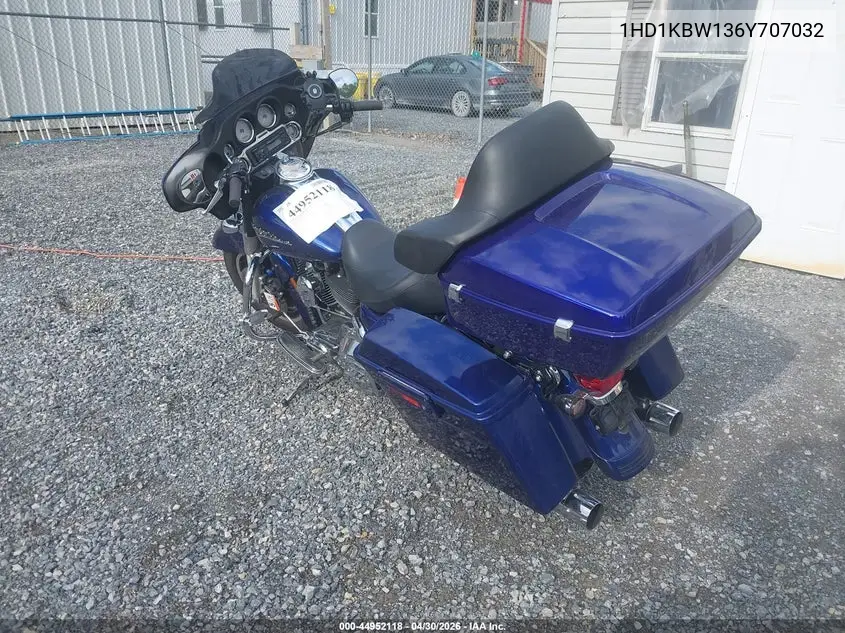 2006 Harley-Davidson Flhxi VIN: 1HD1KBW136Y707032 Lot: 44952118