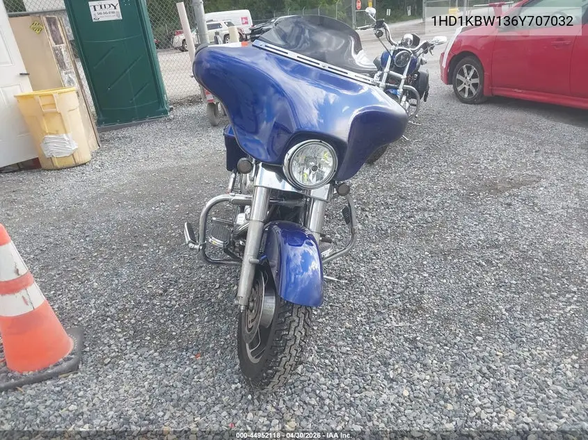 2006 Harley-Davidson Flhxi VIN: 1HD1KBW136Y707032 Lot: 44952118