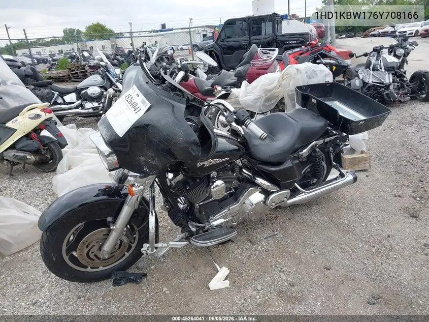 2006 Harley-Davidson Flhxi VIN: 1HD1KBW176Y708166 Lot: 45264041