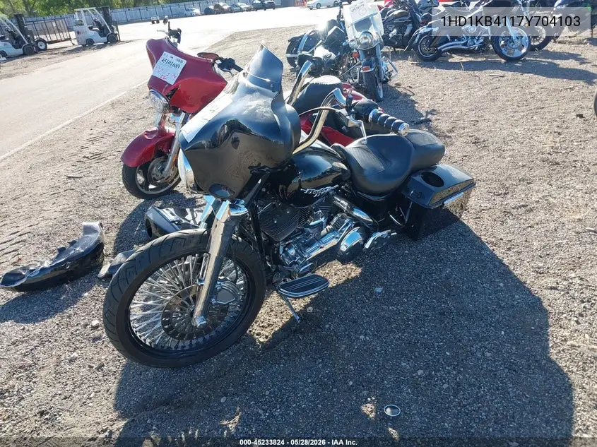2007 Harley-Davidson Flhx VIN: 1HD1KB4117Y704103 Lot: 45233824