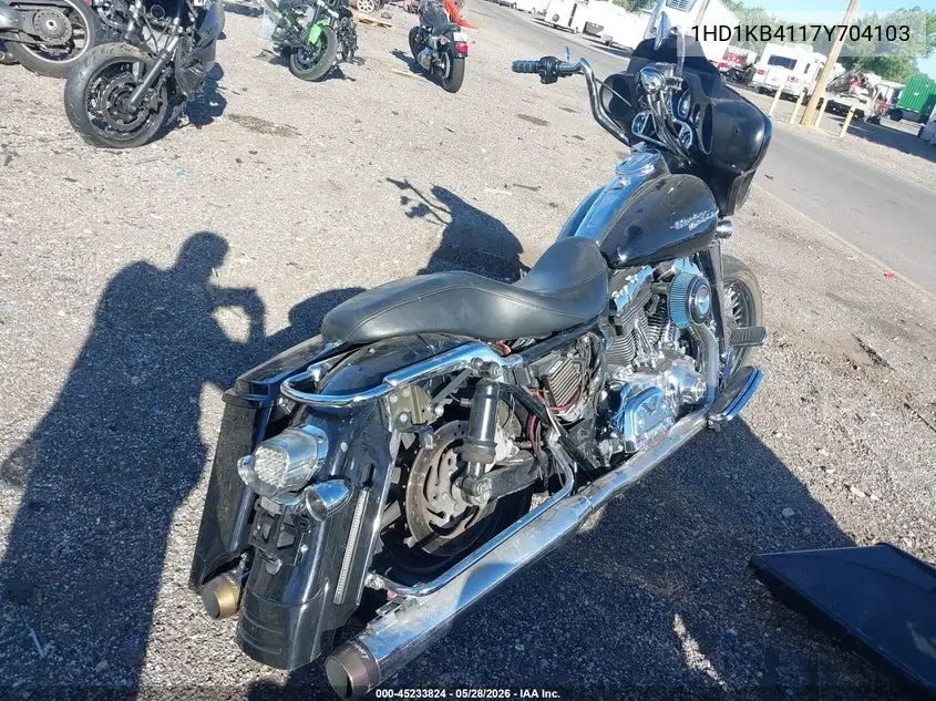 2007 Harley-Davidson Flhx VIN: 1HD1KB4117Y704103 Lot: 45233824