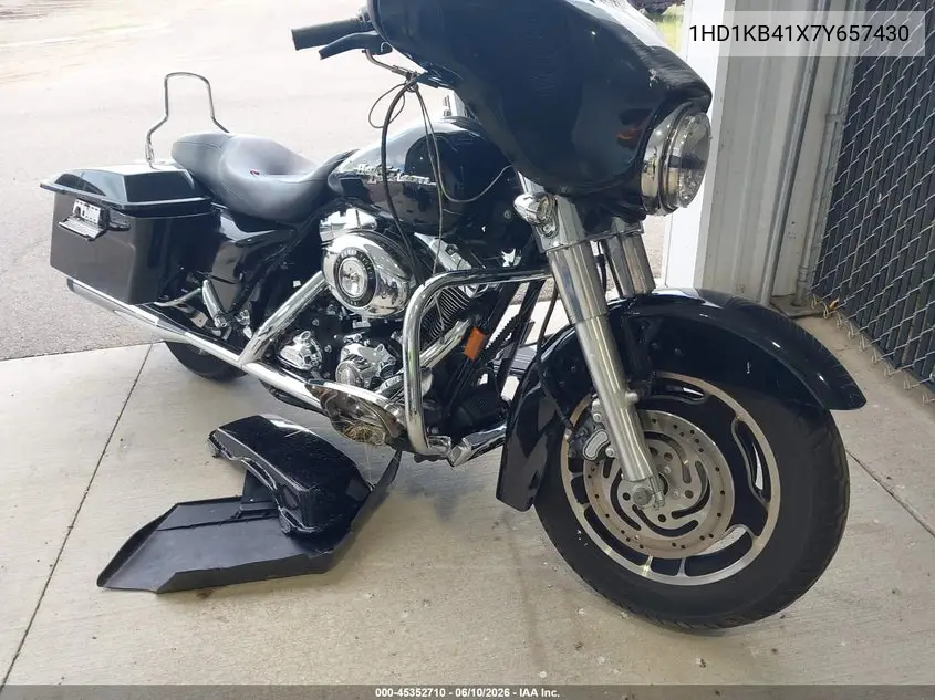 2007 Harley-Davidson Flhx VIN: 1HD1KB41X7Y657430 Lot: 45352710