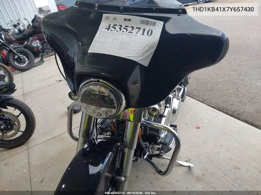 2007 Harley-Davidson Flhx VIN: 1HD1KB41X7Y657430 Lot: 45352710