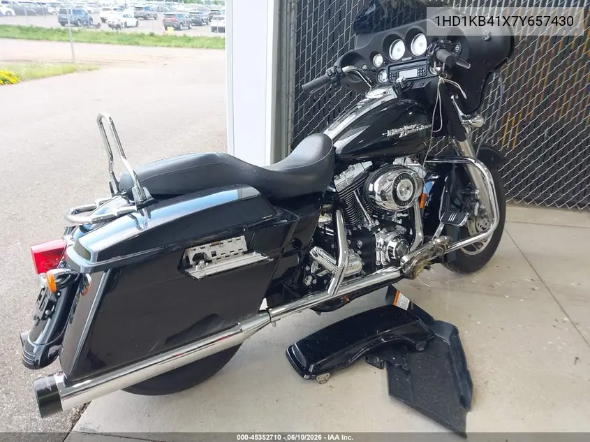 2007 Harley-Davidson Flhx VIN: 1HD1KB41X7Y657430 Lot: 45352710