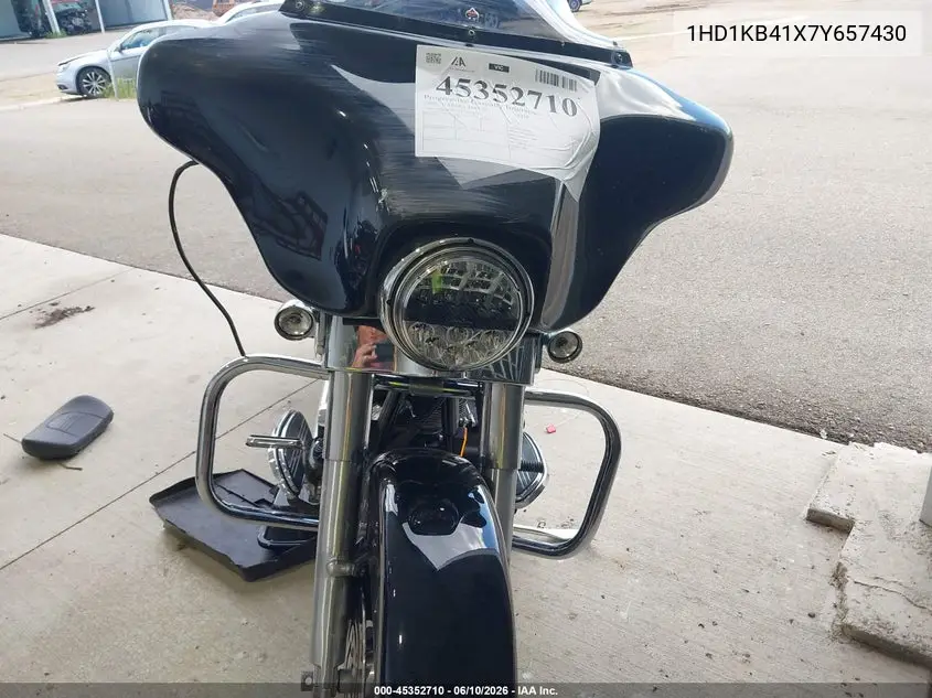 2007 Harley-Davidson Flhx VIN: 1HD1KB41X7Y657430 Lot: 45352710
