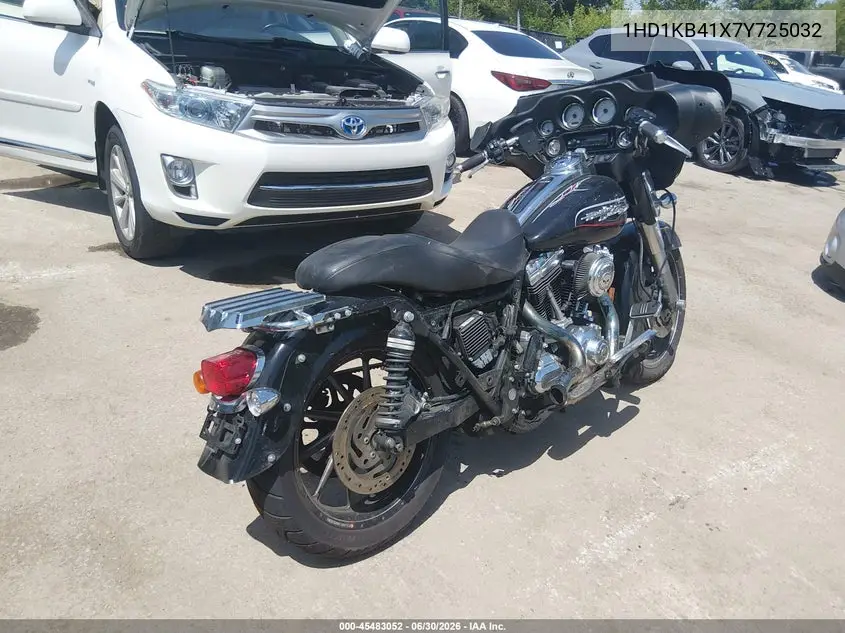 2007 Harley-Davidson Flhx VIN: 1HD1KB41X7Y725032 Lot: 45483052