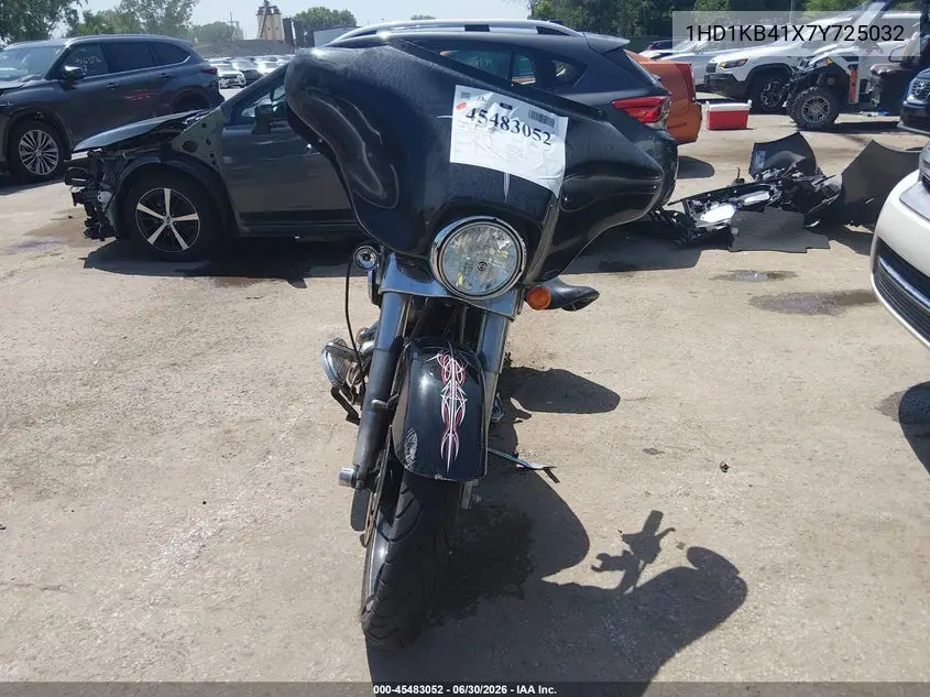 2007 Harley-Davidson Flhx VIN: 1HD1KB41X7Y725032 Lot: 45483052
