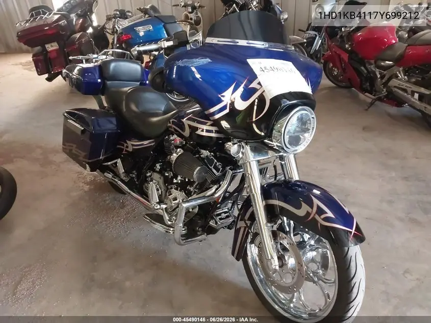 2007 Harley-Davidson Flhx VIN: 1HD1KB4117Y699212 Lot: 45490146