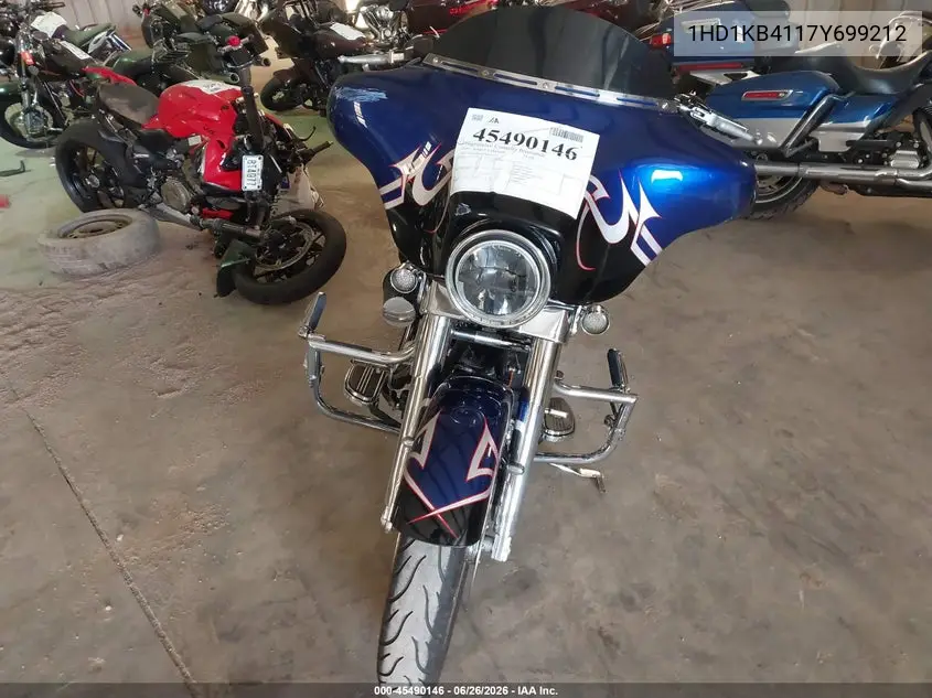 2007 Harley-Davidson Flhx VIN: 1HD1KB4117Y699212 Lot: 45490146