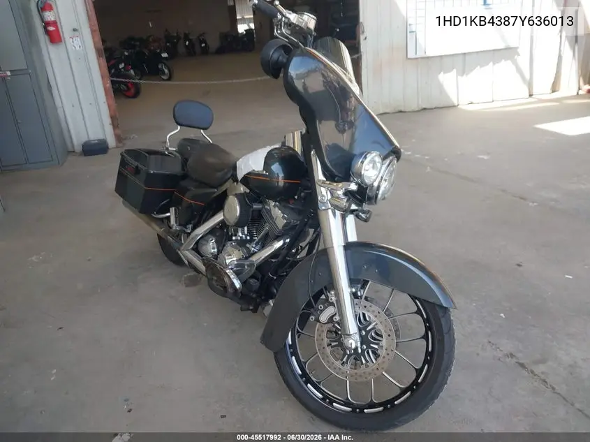 2007 Harley-Davidson Flhx California VIN: 1HD1KB4387Y636013 Lot: 45517992