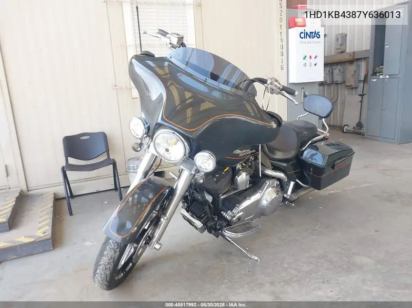 2007 Harley-Davidson Flhx California VIN: 1HD1KB4387Y636013 Lot: 45517992